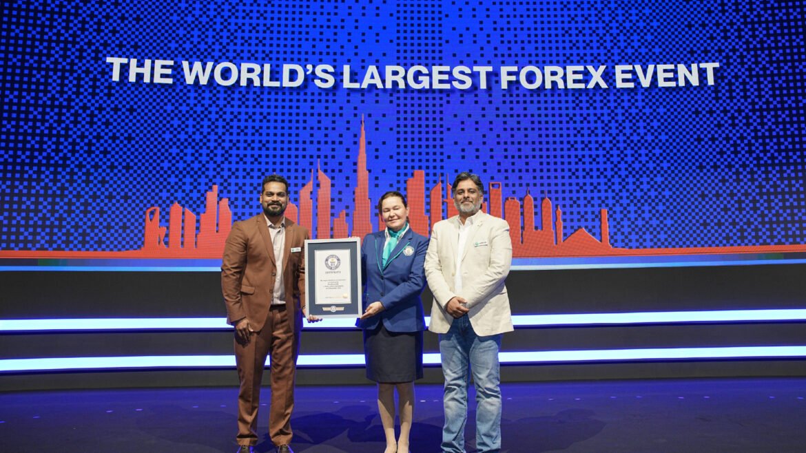 Forex Expo Dubai 2026 receives Guinness World Records certificate for largest attendance at a forex event